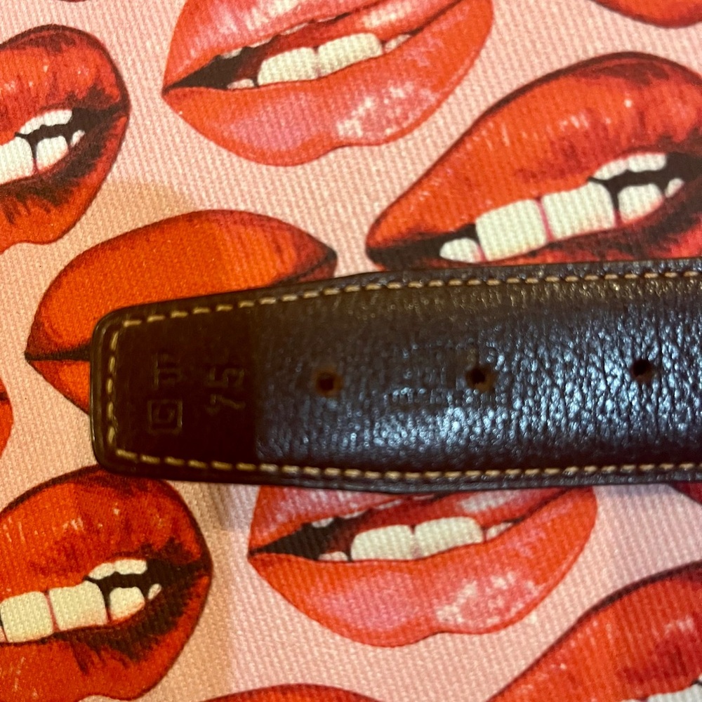 Hermes Brown Leather Belt (strap only)